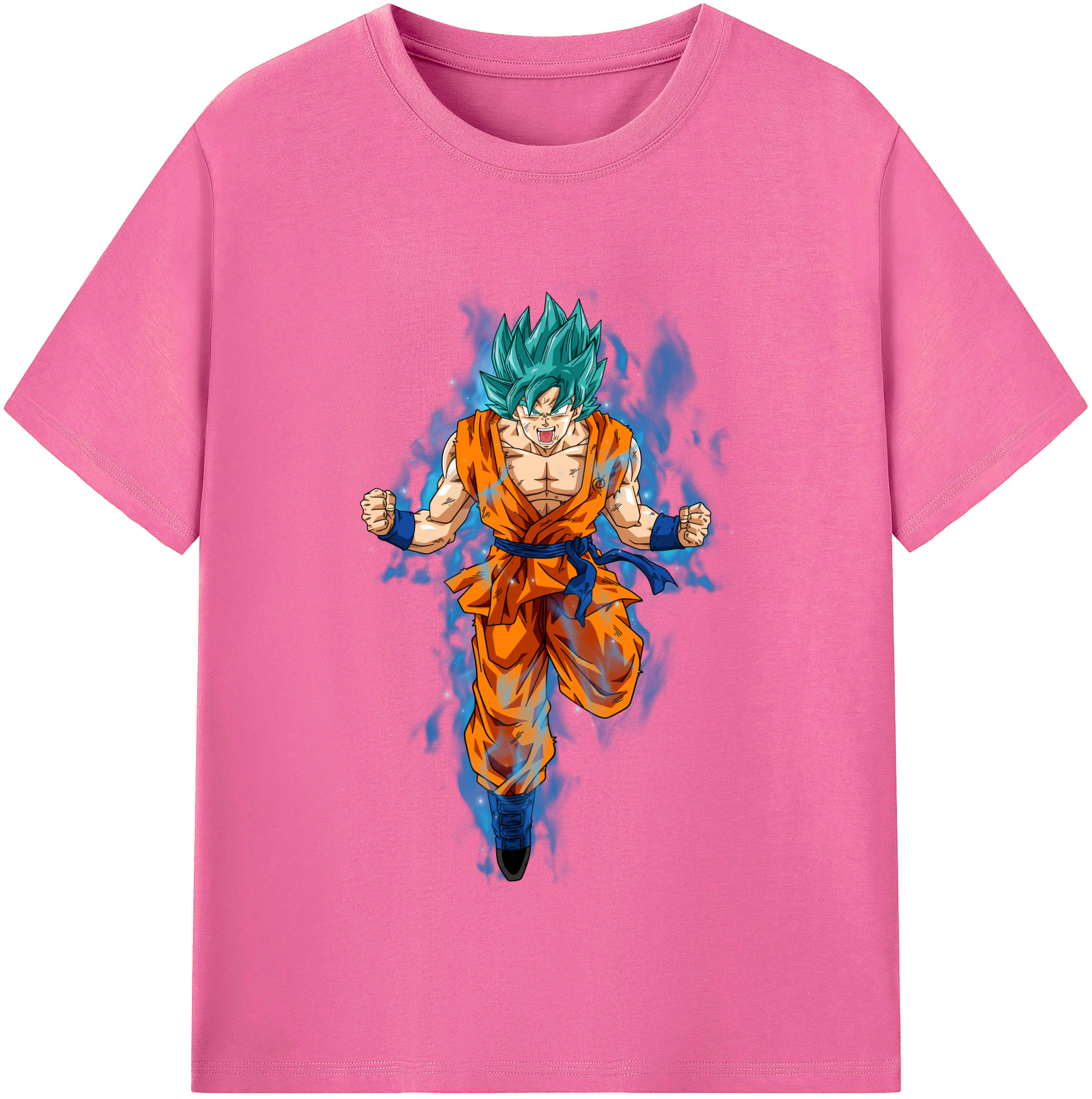 （画像用） ドラゴンボール 孫 悟飯（そんごはん）DRAGON BALL Son Gohan レディースカジュアルプリントTシャツ（綿100％）